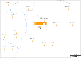 map of Wishaye