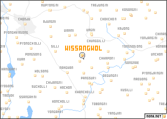 map of Wissangwŏl