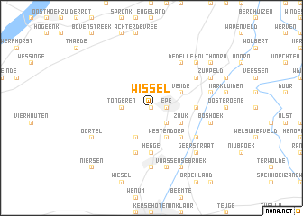 map of Wissel