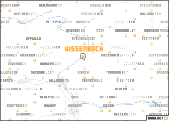 map of Wissenbach