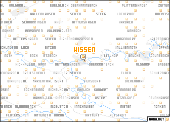 map of Wissen