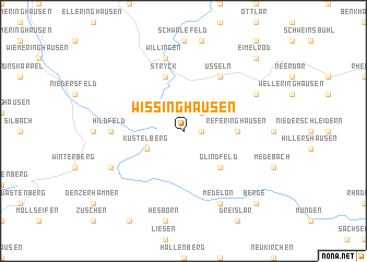 map of Wissinghausen