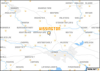 map of Wissington