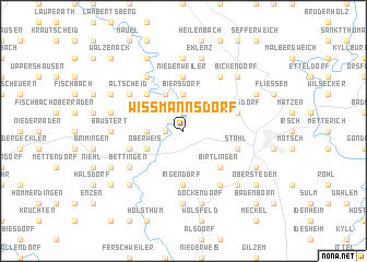 map of Wißmannsdorf