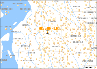 map of Wissowāla