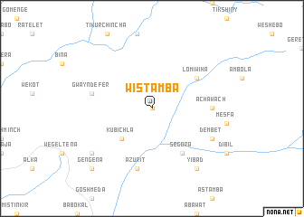 map of Wistʼ Āmba