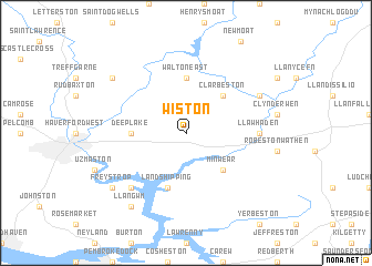 map of Wiston