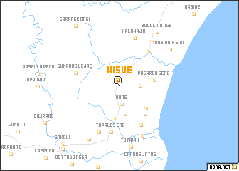 map of Wisue