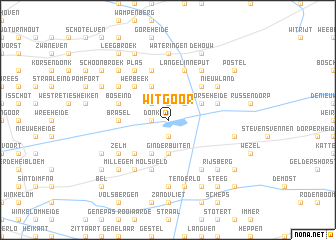 map of Witgoor