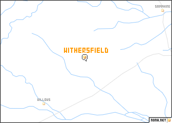 map of Withersfield