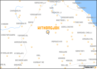 map of Withongjŏk