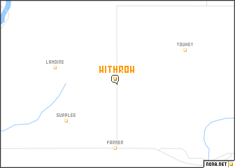 map of Withrow