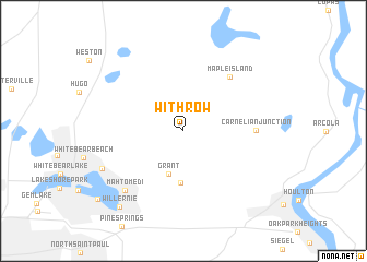 map of Withrow