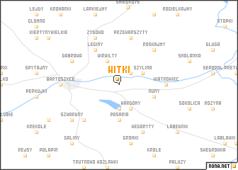 map of Witki