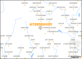 map of Wito-anaukkon