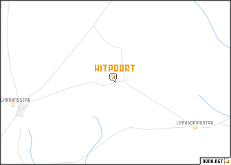 map of Witpoort