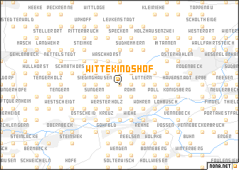 map of Wittekindshof