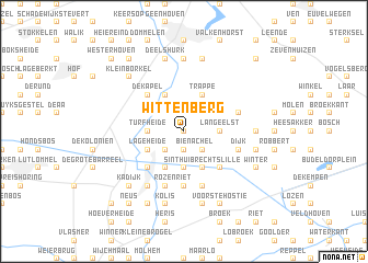 map of Wittenberg
