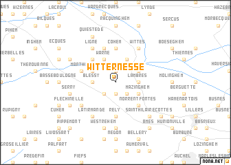 map of Witternesse