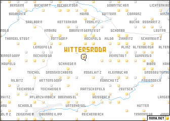 map of Wittersroda