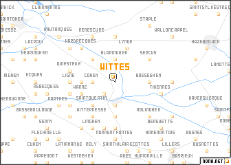 map of Wittes