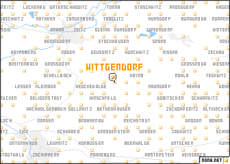 map of Wittgendorf