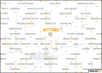 map of Witthau