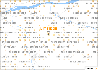 map of Wittigau