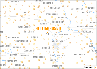 map of Wittighausen