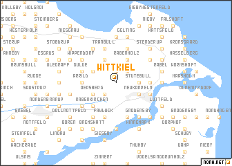 map of Wittkiel