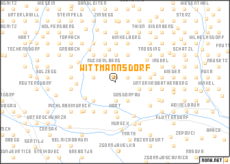 map of Wittmannsdorf