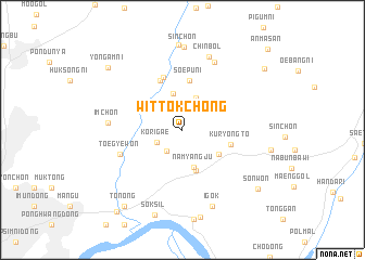 map of Wittokchŏng