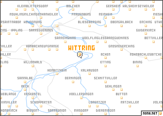 map of Wittring