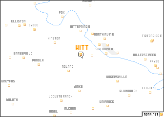 map of Witt