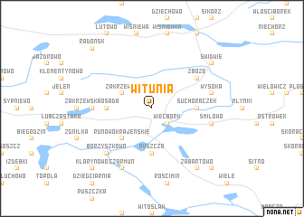 map of Witunia