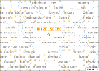 map of Witzelsberg