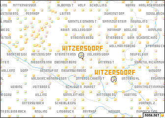 map of Witzersdorf