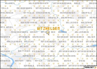 map of Witzhelden