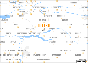 map of Witzke