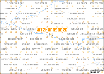 map of Witzmannsberg