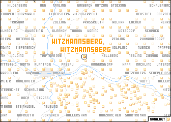 map of Witzmannsberg