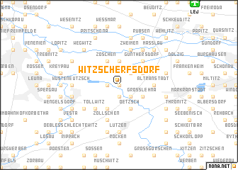 map of Witzscherfsdorf