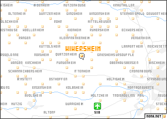 map of Wiwersheim