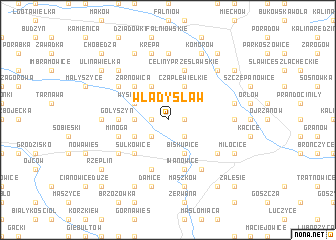 map of Władysław