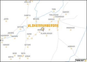 map of Wloken Number One