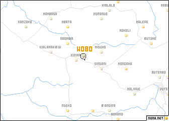 map of Wobo