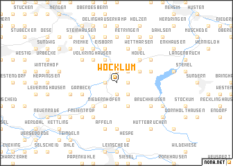 map of Wocklum