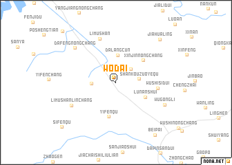 map of Wodai