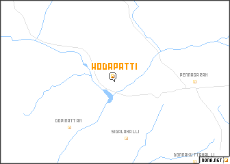 map of Wodapatti