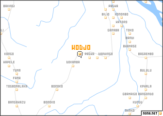 map of Wodjo